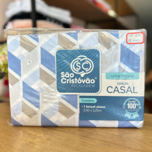 Lençol 100% Algodão Casal
