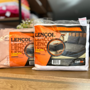 Lençol Elástico Casal Poliéster - Conftex