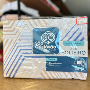 Lençol 100% Algodão Solteiro
